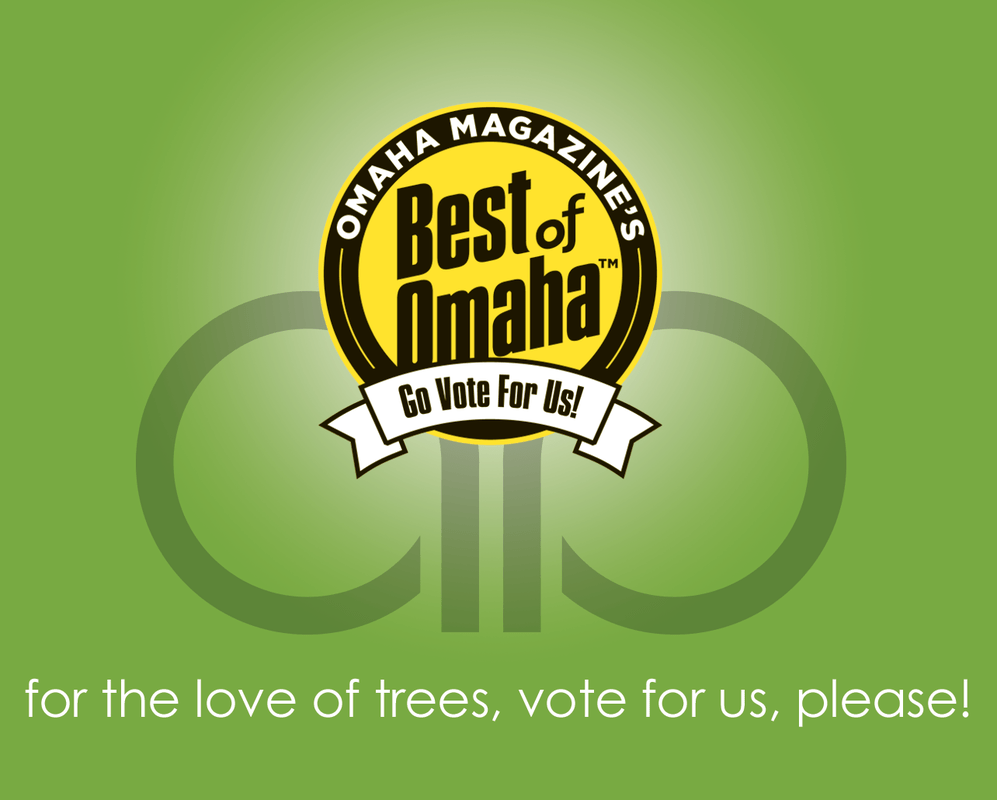 Please vote us Omaha's Best Tree Service for 2017! Arbor Aesthetics
