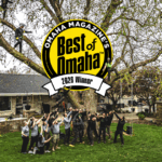 Arbor Aesthetics team celebrating Best of Omaha 2026 award for best tree service in Omaha.